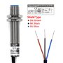 Heschen M12 Capacitif Capteur De Proximité Commutateur Type De Bouclier LJC12A3-2-Z/AX Détecteur 1-2mm 10-30VDC 200mA NPN normal