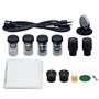 OMAX Microscope trinoculaire composé biologique 40X-2500X avec lumière LED remplaçable