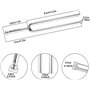 Boisbresil 3PCS Diapason Musique, Diapason 440hz Accessoire de Piano Diapason pour Instrument de Musique Diapason en Métal Diapa