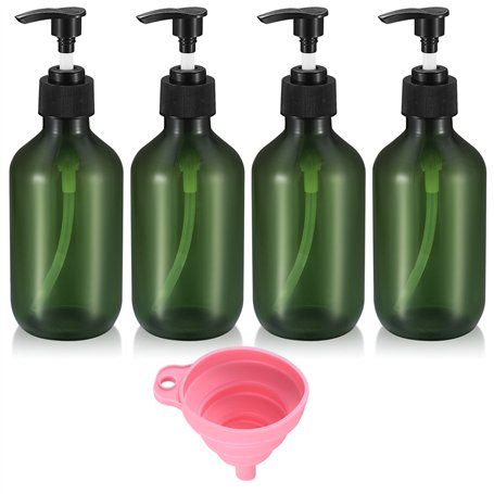 4 Pièces Bouteilles de Shampoing Vides de 300 ML