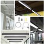 JUNMEIDO 4 PCS Fil Suspension Cadre en Acier 1.5mm*1m Câble de Suspension Ajustable Robuste Câble Acier Antirouille 3kg par Char