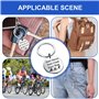 Porte-clés de sport, porte-clés de triathlons,Porte-clés inspirants décoratifs Porte-clés Athlète - Porte-clés compact et léger 