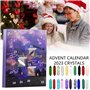 Calendrier De L'Avent Enfant 2024, 24 Jours Calendrier De L'Avent Cristaux Et Pierres Precieuse, Calendrier De L'Avent En Cris t