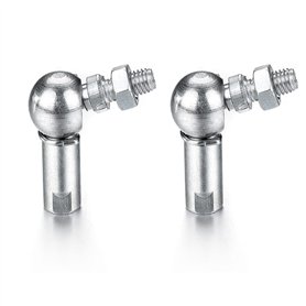 Atoplee Lot de 2 roulements à billes CS10 en forme de L (M6 x 1