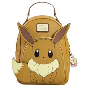 Loungefly Pokemon - Eevee - Mini Backpack - Sac Mignon à Collectionner - Idée de Cadeau - Produits Officiels - pour Les Garçons