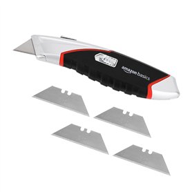 Amazon Basics Cutter ultra robuste ergonomique et rétractable
