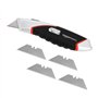 Amazon Basics Cutter ultra robuste ergonomique et rétractable