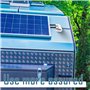 Solaire Passe-toit Solar Presse-étoupe D'entrée de Double Passe Câbles en ABS Solaire Boîte de Câble pour Caravane Bateau Campin
