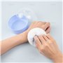AUEAR, Lot de 2 boîtes à éponge pour maquillage du corps 9,5 x 7,5 cm pour une utilisation après le bain