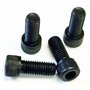 Lot de 4 boulons à douille UNC 13 TPI Noir 1/2" x 1 1/4" Idéal pour les machinistes CNC