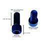 Lot de 4 boulons à douille UNC 13 TPI Noir 1/2" x 1 1/4" Idéal pour les machinistes CNC