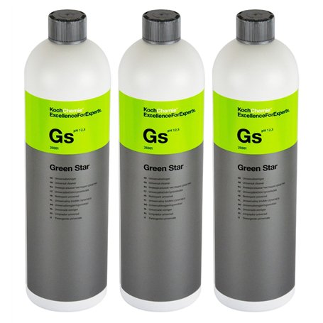 Koch Chemie GS Green Star Lot de 3 nettoyants universels 1 l
