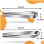 Lot de 2 Pinces à désarêter Professionnelle en Inox - pince poisson - pince à poisson - pince epiler poisson -pince arrête poiss