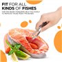 Lot de 2 Pinces à désarêter Professionnelle en Inox - pince poisson - pince à poisson - pince epiler poisson -pince arrête poiss