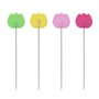 SUPVOX 50pcs coloré tête plate broches droites épingles à coudre avec boîte vêtements accessoires aiguille pour quilting décorat