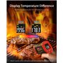 Wintact Alarme de haute et basse température du pistolet thermomètre infrarouge laser numérique -58 ℉ ~~ 1112 ℉ ~ avec écran LED
