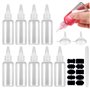Gaomoeny 10 Pièces Bouteilles Flacons Souples Plastique(5 Pièces 100 ml