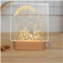 8 Pièces Feuilles Acrylique Transparentes,Acrylique 2mm, 15cm Plaque Carré en pour Base de Lumière LED, Signe, Projets d'Afficha