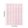 TOYANDONA 3200Pcs 10mm Autocollant Autocollant en Forme de flèche Autocollant de Produit défectueux étiquette de flèche Rouge po