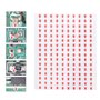 TOYANDONA 3200Pcs 10mm Autocollant Autocollant en Forme de flèche Autocollant de Produit défectueux étiquette de flèche Rouge po