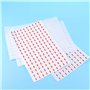 TOYANDONA 3200Pcs 10mm Autocollant Autocollant en Forme de flèche Autocollant de Produit défectueux étiquette de flèche Rouge po