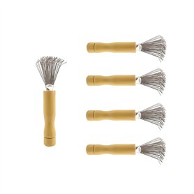 Nettoyant Poignée en Bois pour Peigne