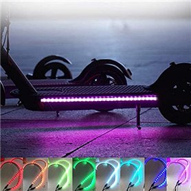 Fututech LED Bande Lumineuse pour Xiaomi M365 Pro Pro2 1S Essential Lite pour Mi 3 Gotrax Lumière Décorative Etanche Couleur Mul
