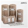 Clips Élastiques en Métal, Clips de Bandage Élastique, Boucle en Aluminium Élastique en Caoutchouc, Remplacement Attache Fixatio