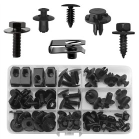 Lemiyoo Lot de 60 boulons universels pour capot de voiture