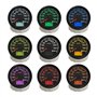 ELING Universel Compteur De Vitesse GPS Velometer 0-200KM/H Odometer Pour Voiture De Course Moto 3-3/8 pouces (85mm)