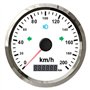 ELING Kit de compteur de vitesse GPS Auto moto compteur kilométrique 0-200 km/h 85MM avec rétro-éclairage
