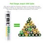 EBL 4PCS Piles Rechargeables AAAA/HR61/ E96 400mAh 1,2V NI-MH - Lot de 4PCS AAAA Piles pour Les Stylos Numériques, Stylet, Dispo