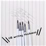 SUMKTO 2 pcs Nouvelle Technologie Recharge de Crayon d'écriture sans Encre nouveauté Stylo Art Croquis Outils de Peinture Cadeau