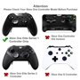 Cemobile Lot de 2 boutons de déclenchement argentés LB RB pour manette Xbox One Elite Series 1, pas pour Xbox Elite Series 2, T6