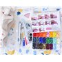 360pcs T5 Bouton Pressions en Plastique de 24 Couleurs avec Outils Pince en Métal pour T3 T5 T8