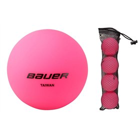 Bauer Rose Cool Hockey Balle (Lot de 4)