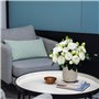 XONOR 4 Bouquets de Fleurs artificielles en Soie Pivoine Artificielle Fausse Fleur glorieuse pour la décoration de Maison Nuptia