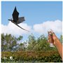 Dreamworks Dragons - How To Train Your Dragon - Figurine Volante Krokmou 76 Cm - Figurine Radiocommandée Avec Ailes Qui Battent 