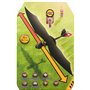 Dreamworks Dragons - How To Train Your Dragon - Figurine Volante Krokmou 76 Cm - Figurine Radiocommandée Avec Ailes Qui Battent 