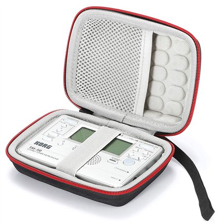 Malette rigide pour Korg TM-50/Tm-60bk Tuner Métronome et à clipser Micro