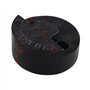Futheda Lot de 4 mutes rondes pour violon et alto Noir