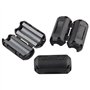 Futheda 20 pcs 3 mm 5 mm 7 mm 9 mm 13 mm de diamètre intérieur à Anneau de ferrite Core Anti-interférences Haute fréquence Filtr