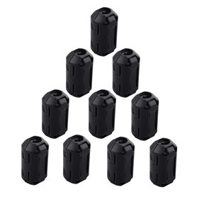 Futheda 10 pcs 7 mm Diamètre intérieur à Anneau de ferrite Core Anti-interférences Haute fréquence Filtre RFI EMI Noise Suppress