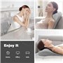 OMASSA Masseur Cervical avec Coussin Chauffant, Massage Dos et Cou, Soulage Douleurs Musculaires Cou, Épaules, Dos, Jambes et Pi
