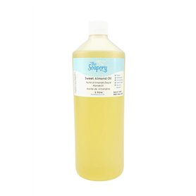 Huile d'amande douce - 1 liter produit cosmétique pour massage