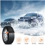 2 Pièces Chaînes à Neige en Caoutchouc Chaînes Antidérapantes pour Voiture Chaînes à Neige Universelles de Voiture Chaîne de Pne