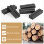 12 Pièces Porte Carte Bois Bois Naturel Support Photo Carte Porte Menu Mariage en Support Porte-Cartes de Menu Porte Photo Suppo