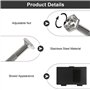 11 Pièces Jeu de Mini Tournevis de Précision Kit de Tournevise Précision Tournevis Horloger Plat/Cruciforme Set de Tournevis Pet