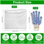 4 Pièces Panier de Protection des Racines des Plantes en Acier Inoxydable 35 x 35cm Sacs en Maille Métallique Anti-Campagnol Pan