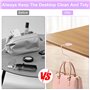DELAESI 6 Pièces Crochet de Sac à Main Accroche Sac de Antidérapante Suspension Sac à Main Support de Sac à Main Cintres pour Sa